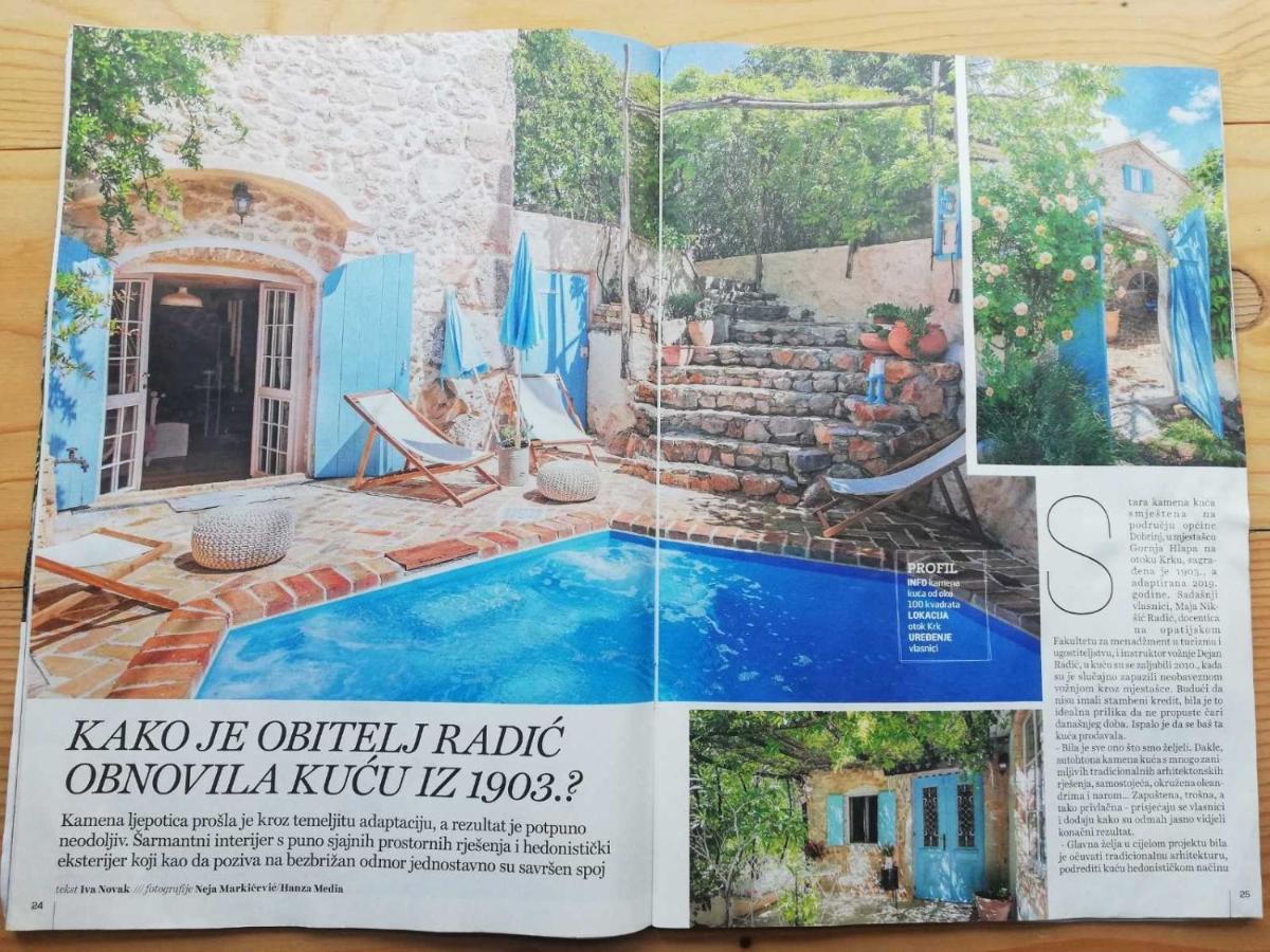 Villa Festina Lente - Cosy & Authentic Villa With Private Heated Pool Dobrinj Exterior foto